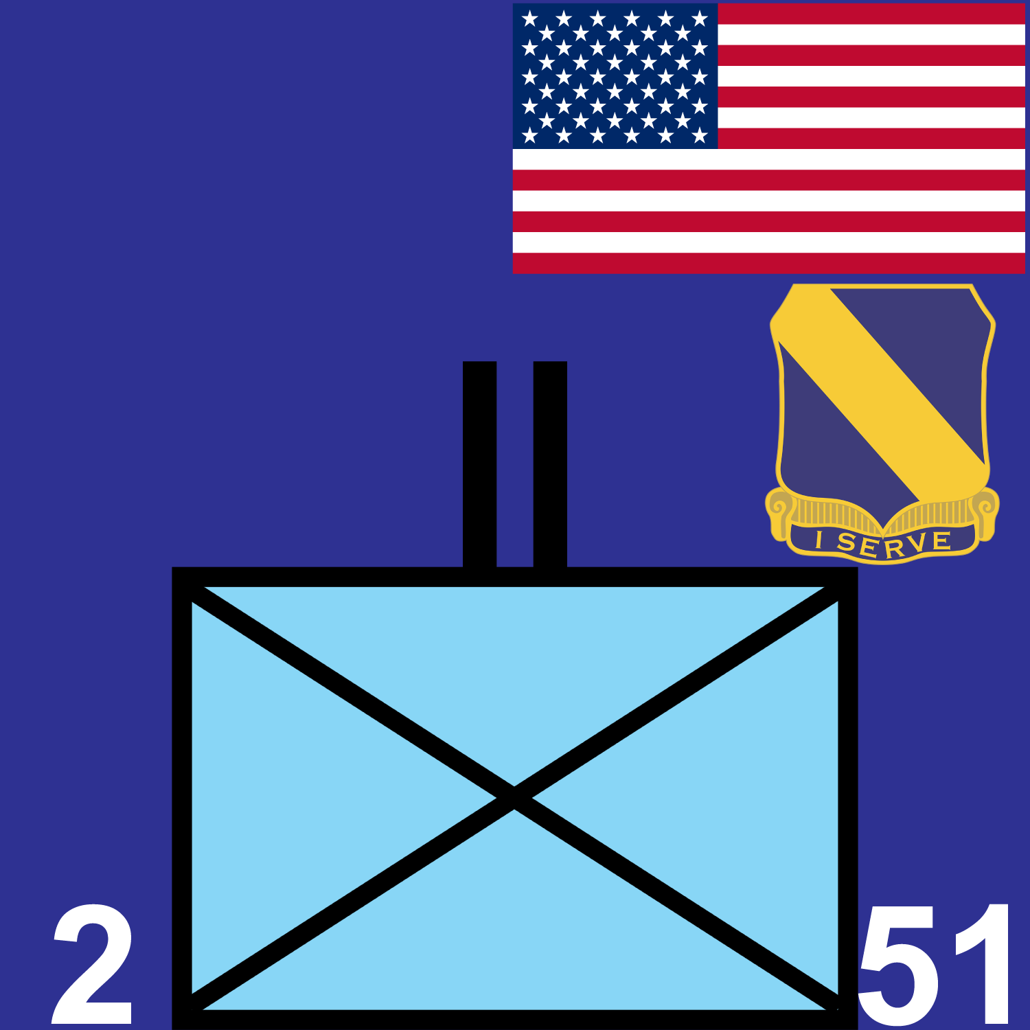2d Battalion, 51st Infantry Regiment icon